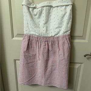 Lilly Pulitzer White Garment with Pink Label